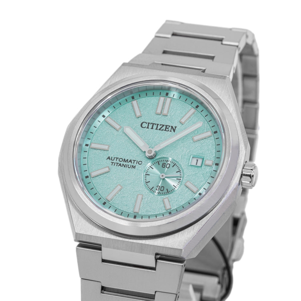 Citizen Men's NJ0180-80M Super Titanium Lightgreen Dial Auto