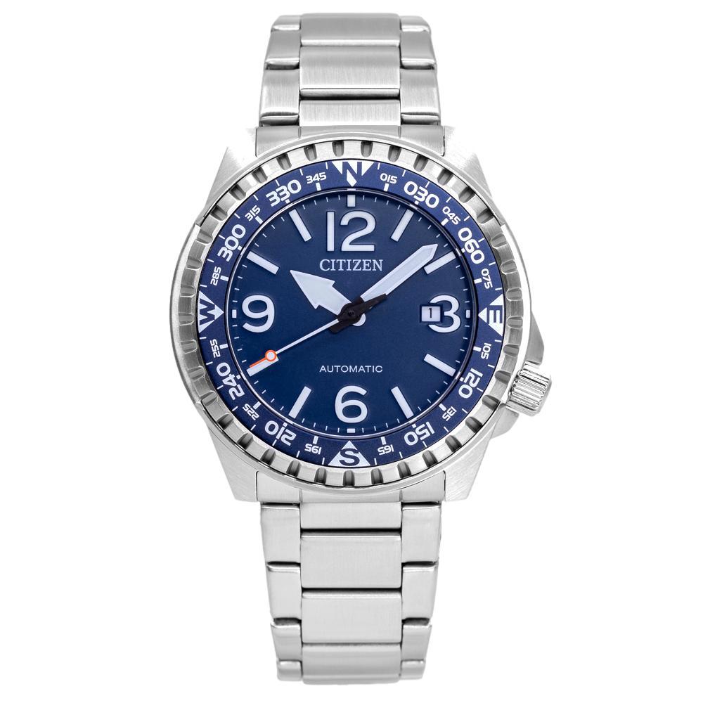 Citizen Men's NJ2191-82L Military Blue Dial Date