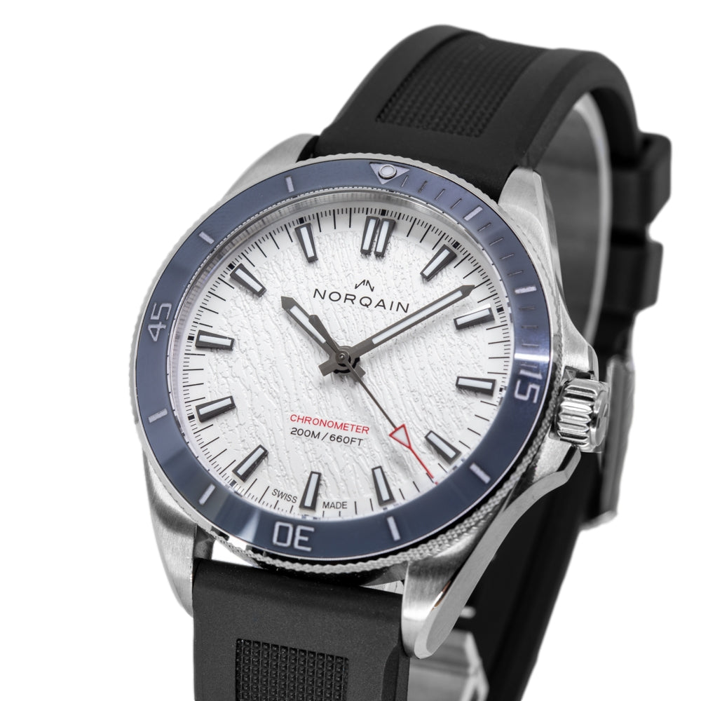 Norqain Men's NN1001SC3CA/GL101 Neverest Glacier 40mm Auto
