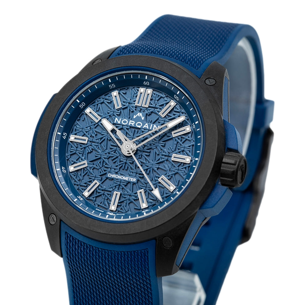 Norqain Men's NNQ3000QBA1A/A001 Wild One Blue Dial Auto