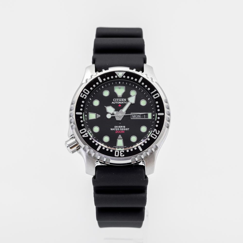 NY0040-09E-Citizen Men's NY0040-09E Promaster Black Dial Automatic