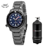 Citizen Herrenuhr NY0107-85L Super Titanium Taucheruhr Lt.Ed