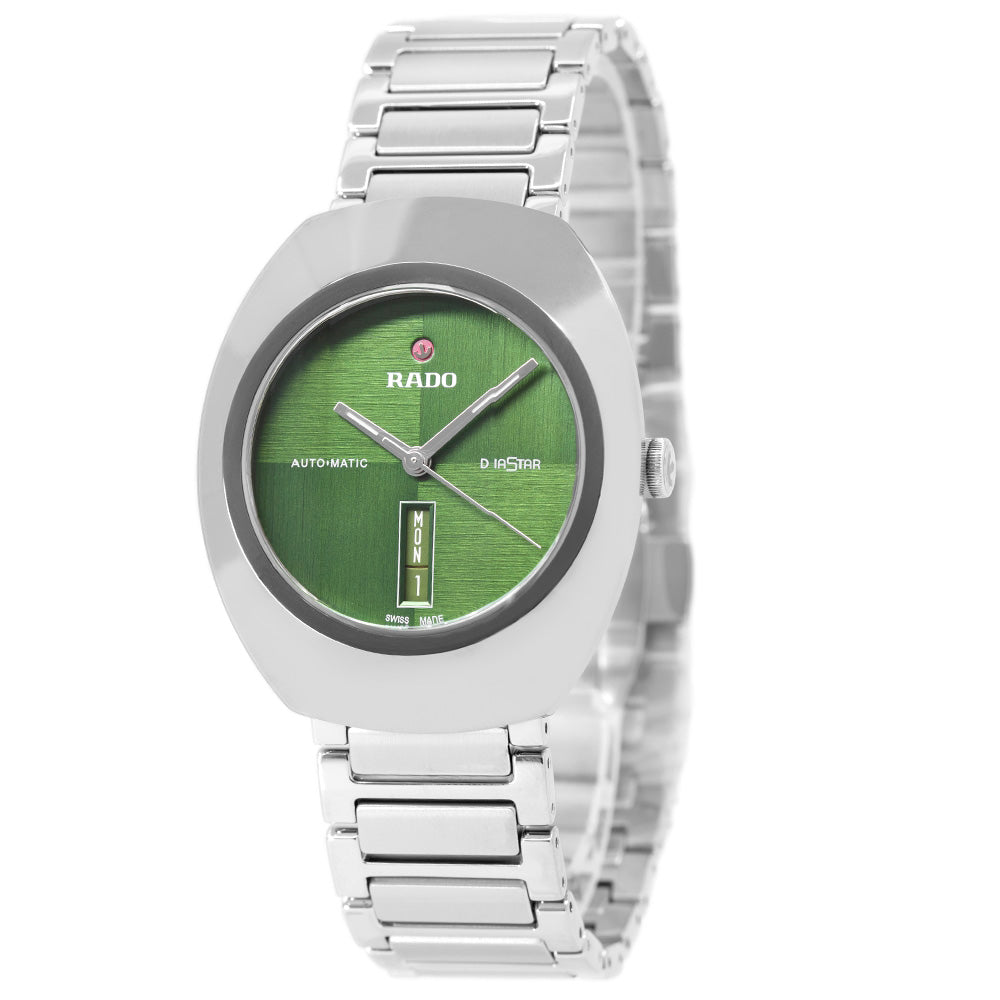 Rado Unisex R12160303 DiaStar Original Green Dial Automatic