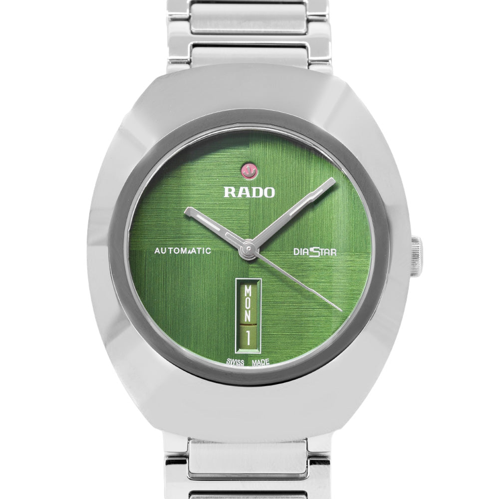 Rado Unisex R12160303 DiaStar Original Green Dial Automatic