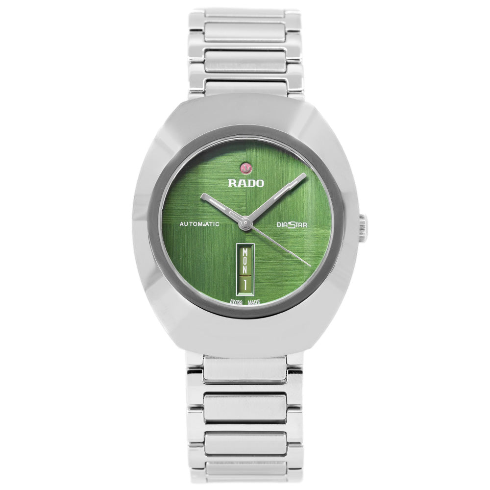 Rado Unisex R12160303 DiaStar Original Green Dial Automatic