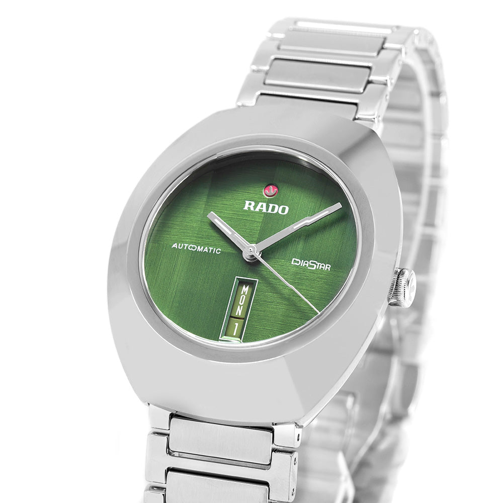 Rado Unisex R12160303 DiaStar Original Green Dial Automatic