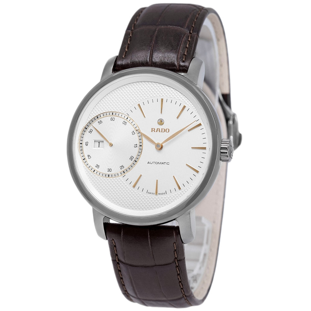 Rado Men's R14129116 DiaMaster Grande Seconde 43mm Automatic