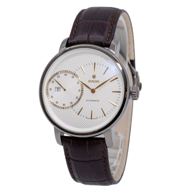 Rado Men's R14129116 DiaMaster Grande Seconde 43mm Automatic