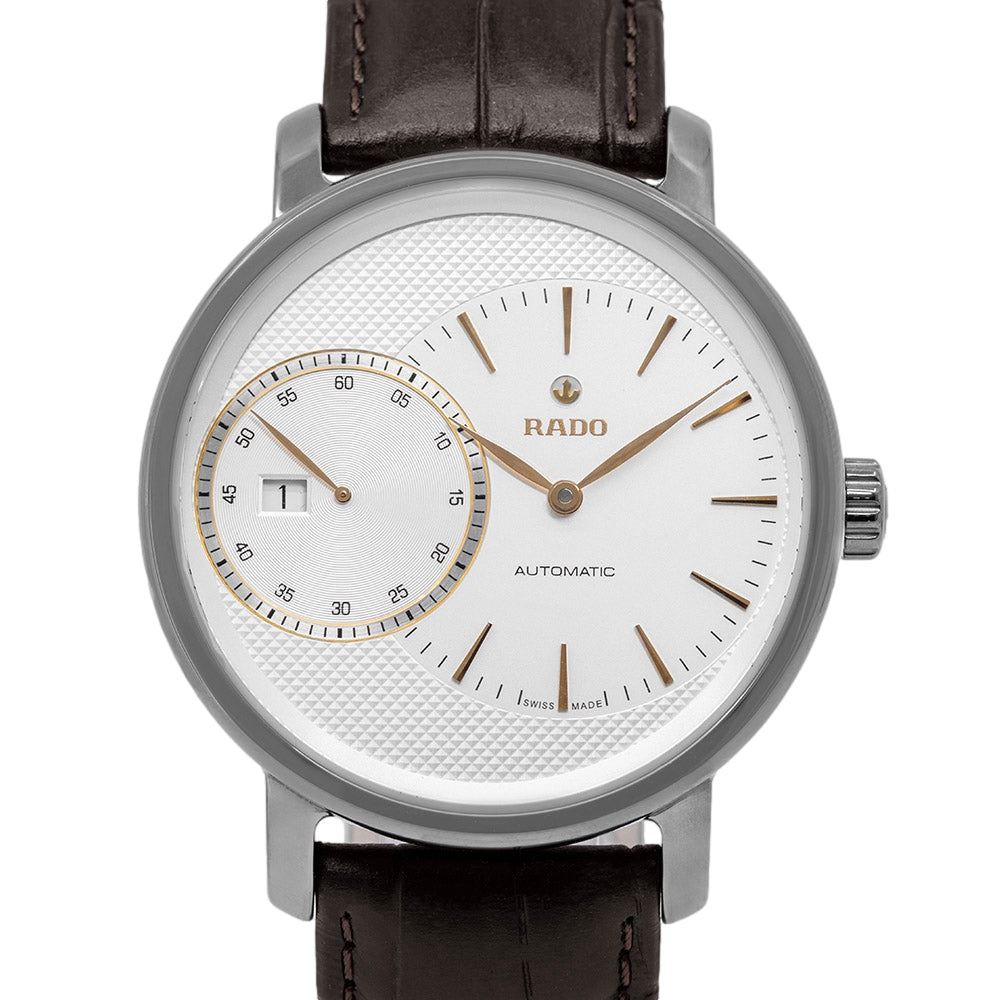 Rado Men's R14129116 DiaMaster Grande Seconde 43mm Automatic