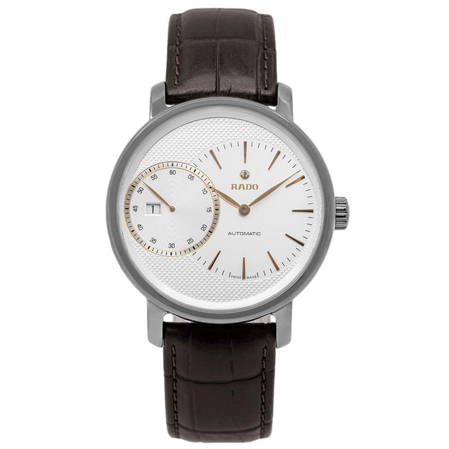 Rado Men's R14129116 DiaMaster Grande Seconde 43mm Automatic
