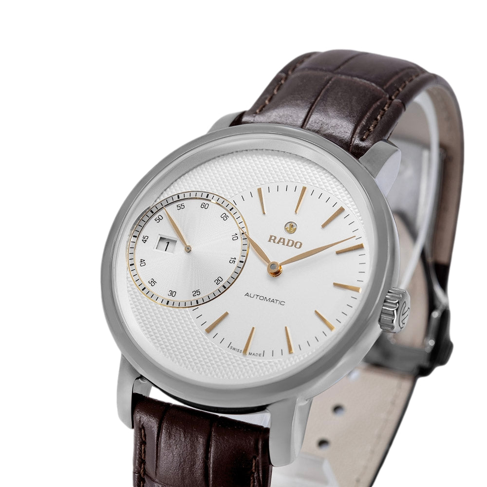 Rado Men's R14129116 DiaMaster Grande Seconde 43mm Automatic