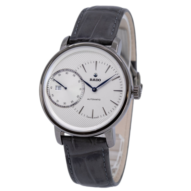 Rado Men's R14129126 DiaMaster Grande Seconde 43mm Automatic