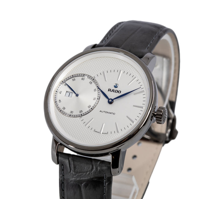 Rado Men's R14129126 DiaMaster Grande Seconde 43mm Automatic