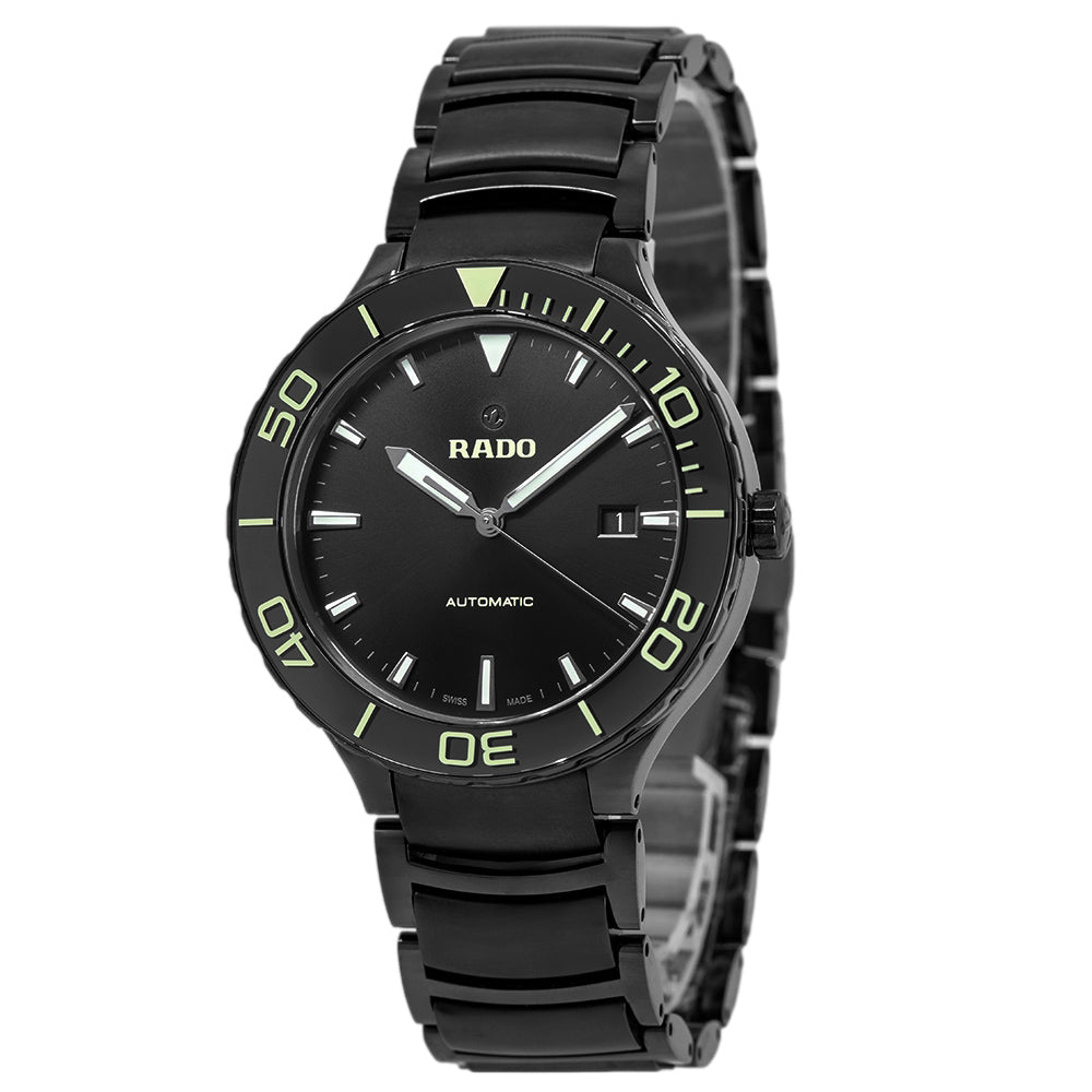 Rado Men's R30003172 Centrix 42mm Black Dial Automatic