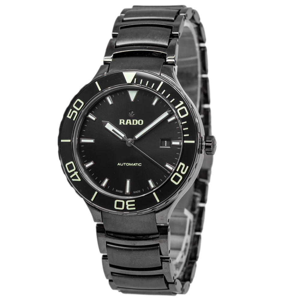 Rado Men's R30003172 Centrix 42mm Black Dial Automatic