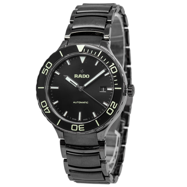 Rado Men's R30003172 Centrix 42mm Black Dial Automatic