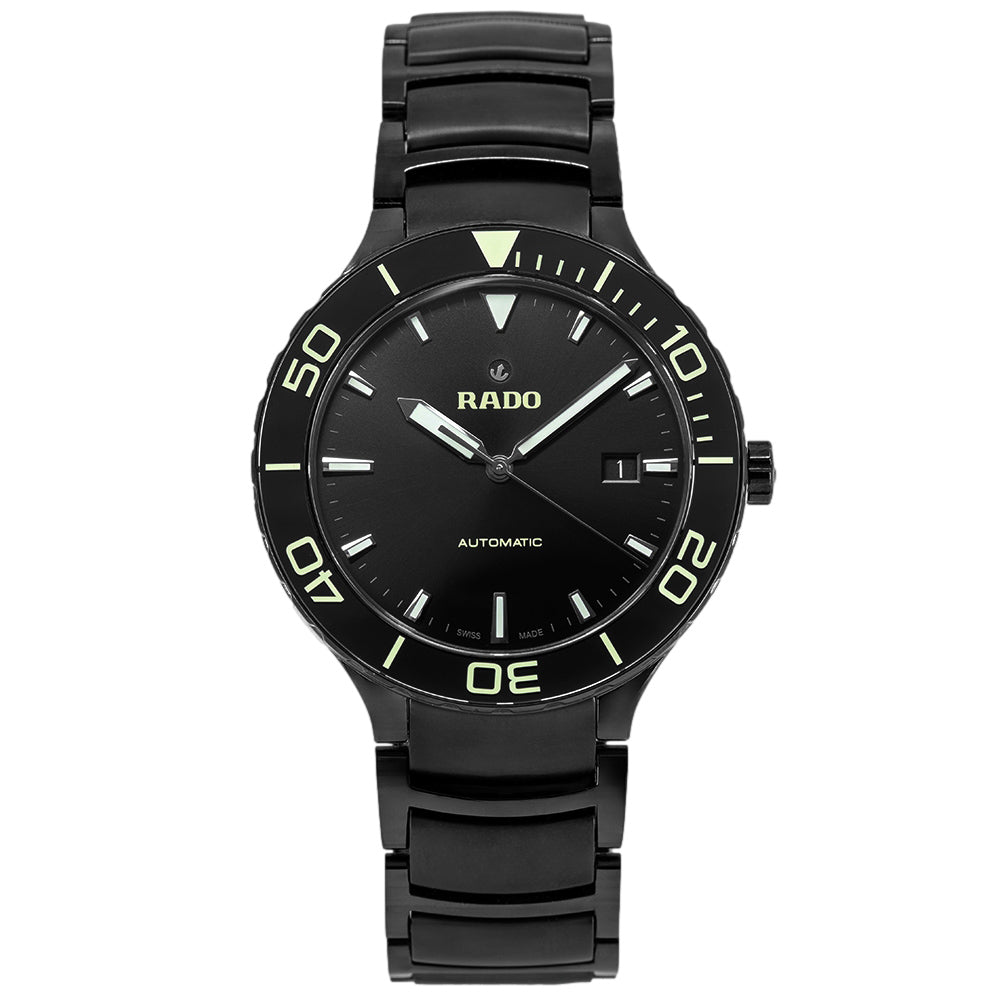 Rado Men's R30003172 Centrix 42mm Black Dial Automatic