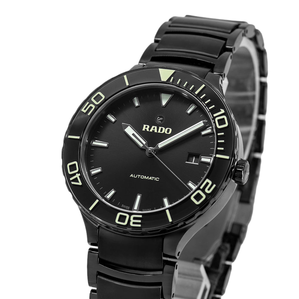 Rado Men's R30003172 Centrix 42mm Black Dial Automatic