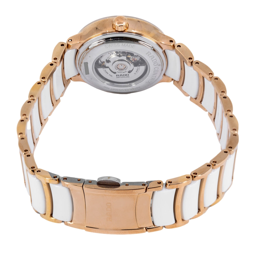Rado Women's R30019744 Centrix White Dial Diamonds Automatic