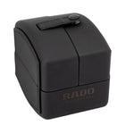 Rado Ladies R30191712 Centrix Black Dial Ceramic Watch
