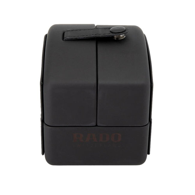 Rado Ladies R30191712 Centrix Black Dial Ceramic Watch