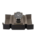 Rado Ladies R30191712 Centrix Black Dial Ceramic Watch