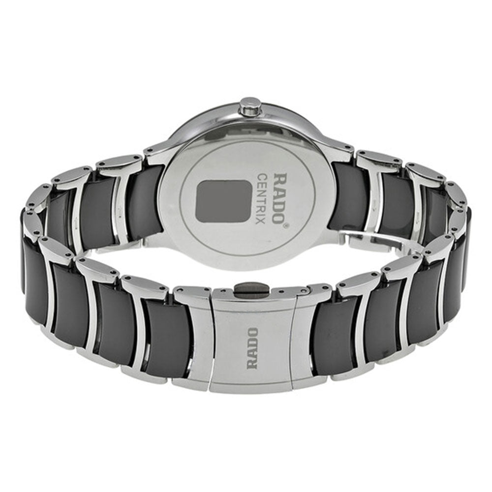 Rado Men's R30934162 Centrix Black Ceramic Quartz