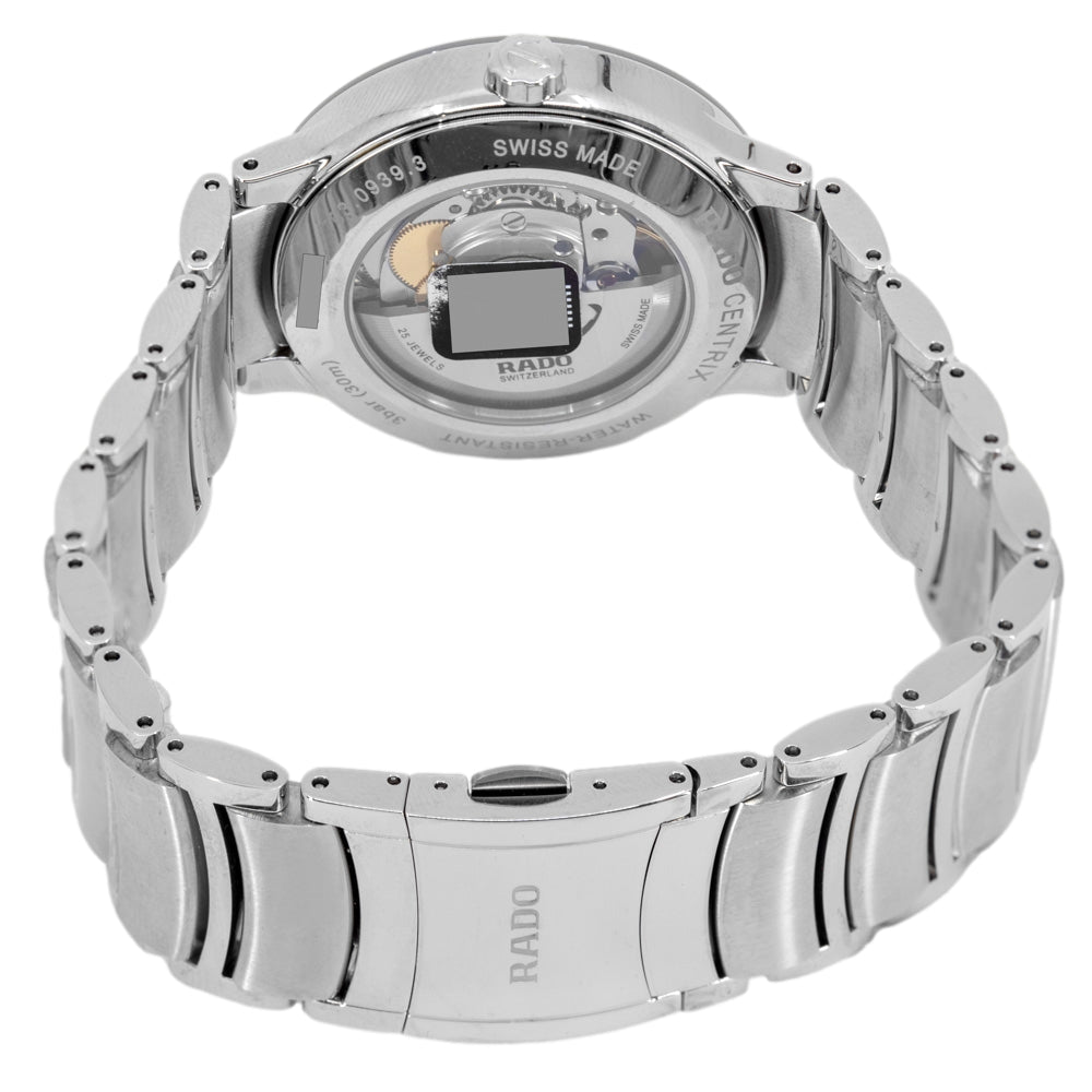 Rado Men's R30939103 Centrix Silver Dial Automatic