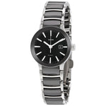 Rado Ladies R30942152 Centrix Black Dial Watch