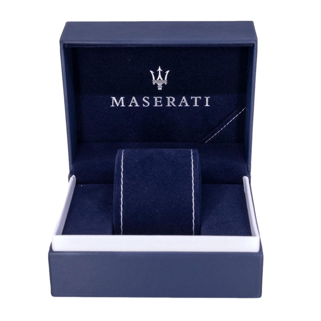 Maserati Herrenuhr R8821108035 Potenza Skelettiertes Zifferblatt Blau