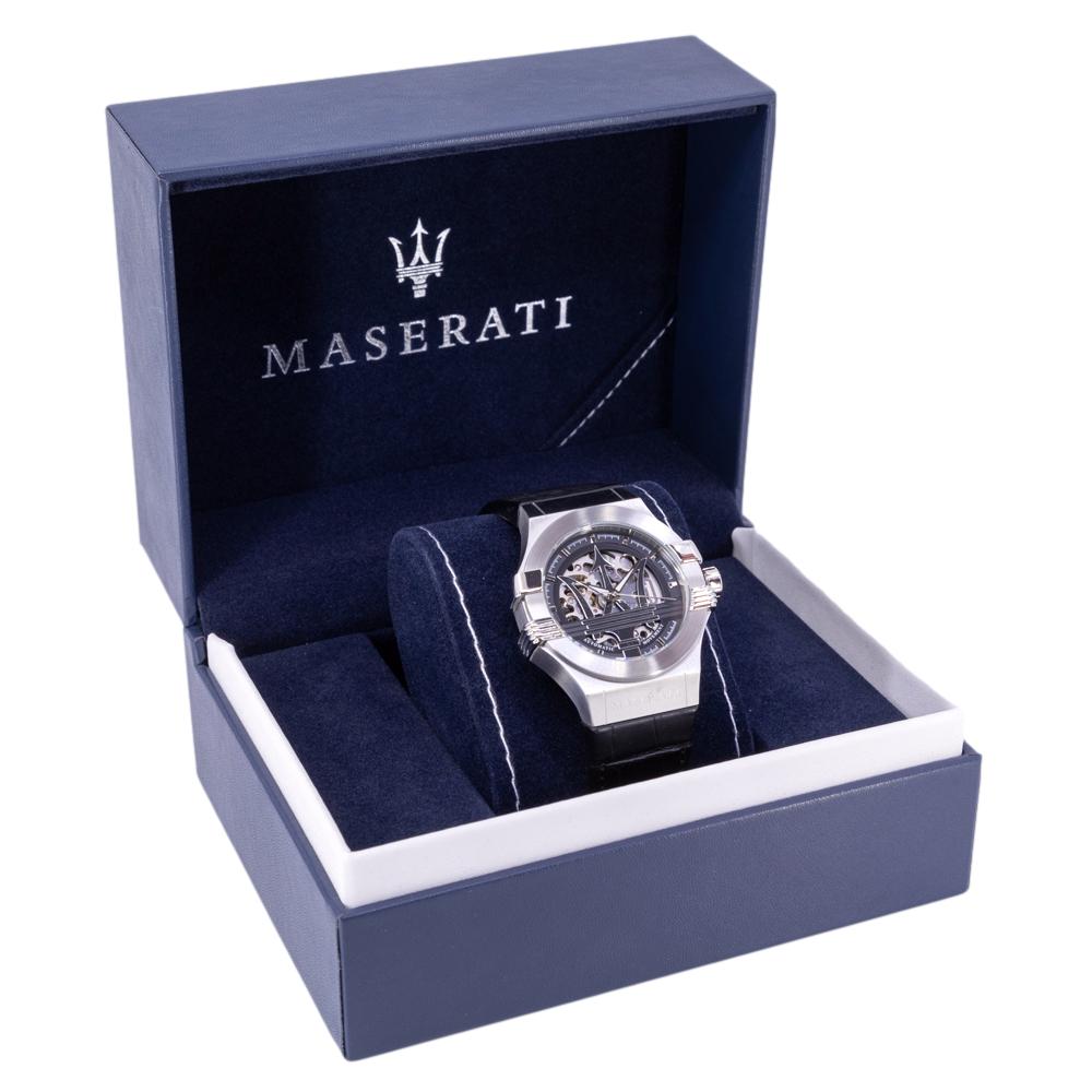 Maserati Herrenuhr R8821108038 Potenza mit skelettiertem Zifferblatt