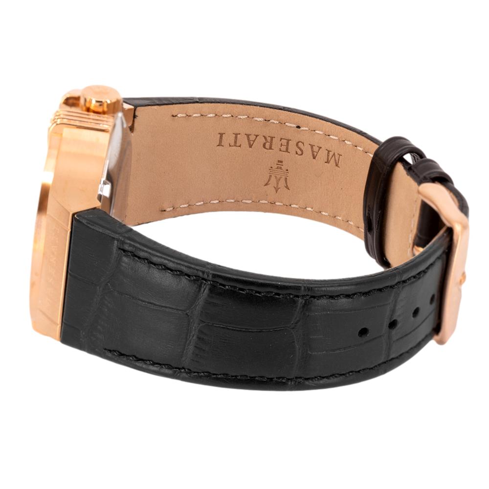 Maserati Herrenuhr R8821108039 Potenza mit skelettiertem Zifferblatt