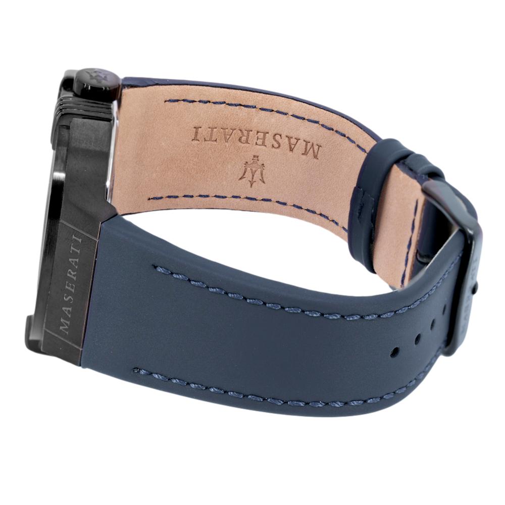 Maserati Herrenuhr R8851108021 Potenza Blaues Zifferblatt