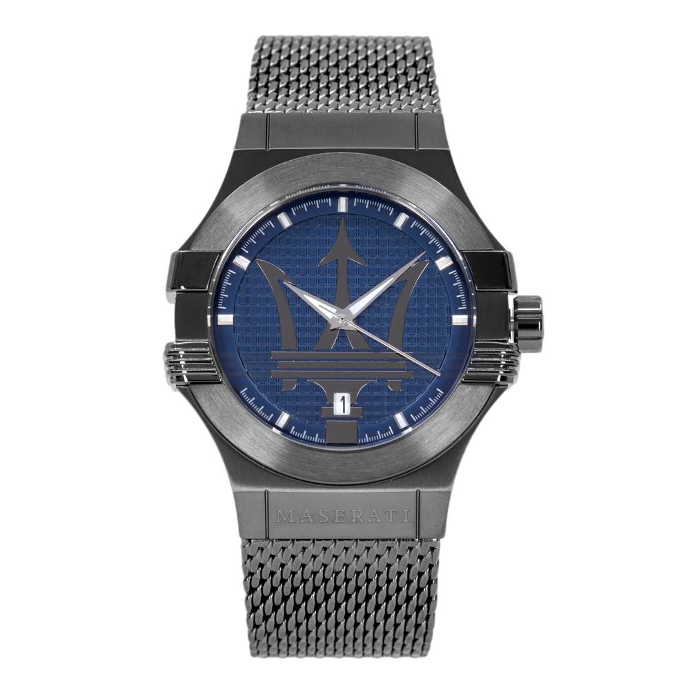 Maserati Men's R8853108005 Potenza Blue Dial Watch