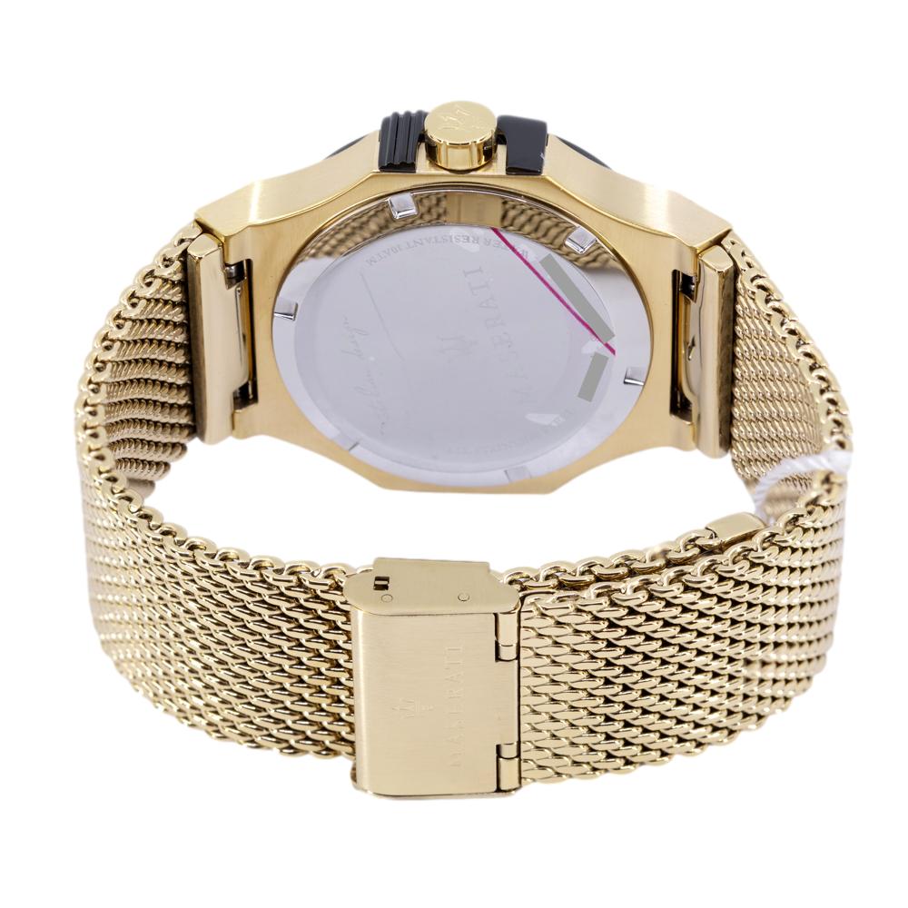 Maserati Men's R8853108006 Potenza Black Dial Watch