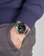 Maserati Men's R8853140005 SFIDA GMT Black Dial Watch