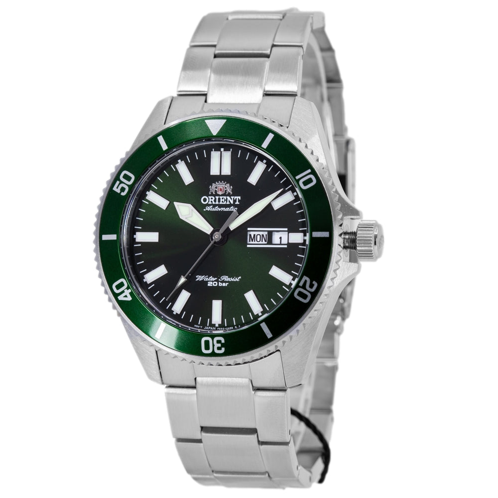 Orient Herrenuhr RA-AA0914E19B Kanno Grünes Zifferblatt