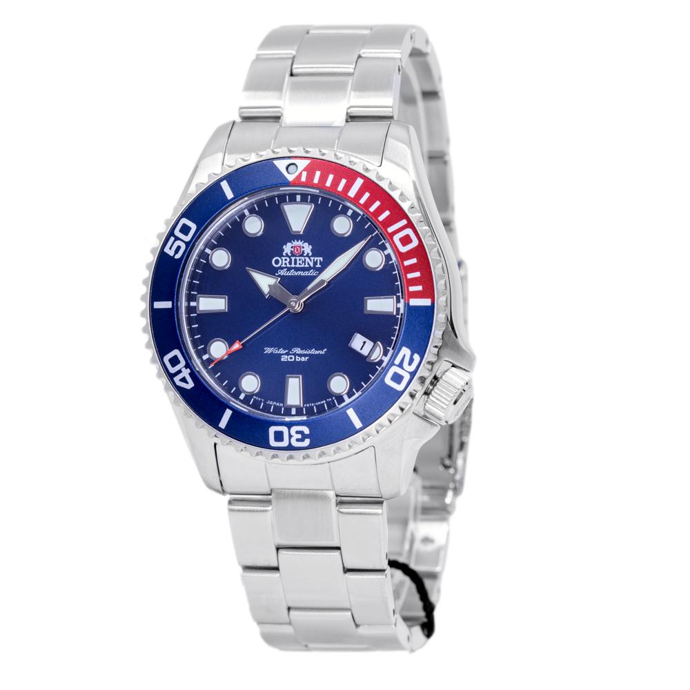 Orient Herrenuhr RA-AC0K03L10B Automatik mit blauem Zifferblatt