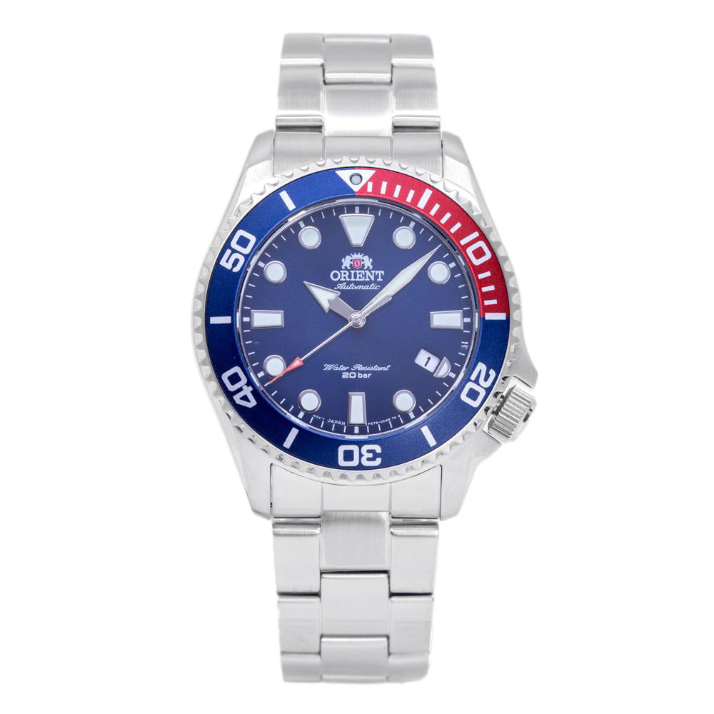 Orient Herrenuhr RA-AC0K03L10B Automatik mit blauem Zifferblatt