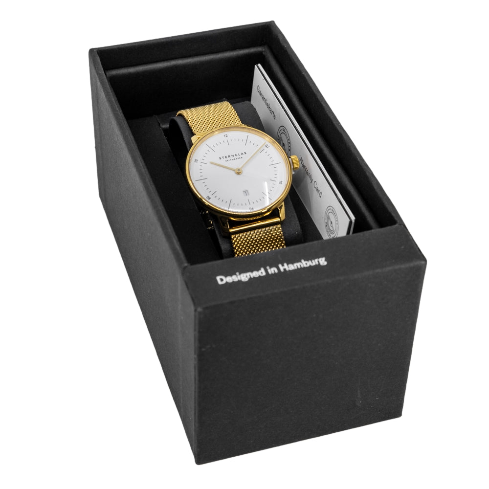 Sternglas Women's S01-ND02-MI07 Naos XS 33mm Quartz