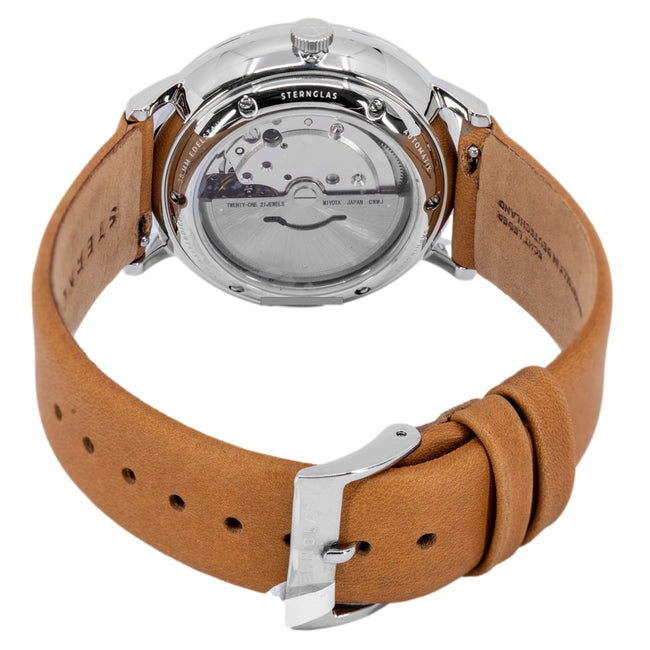 Sternglas Men's S02-NA01-PR01 Naos 38mm Automatic