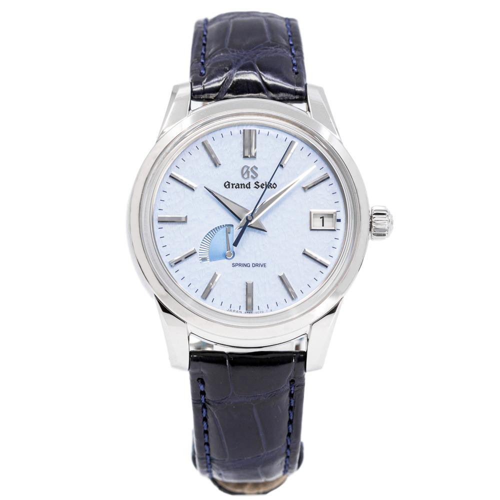 Grand Seiko Men's SBGA407G Elegance Blue Dial Watch
