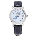 Grand Seiko Herrenuhr SBGA407G Elegance Weißes Zifferblatt
