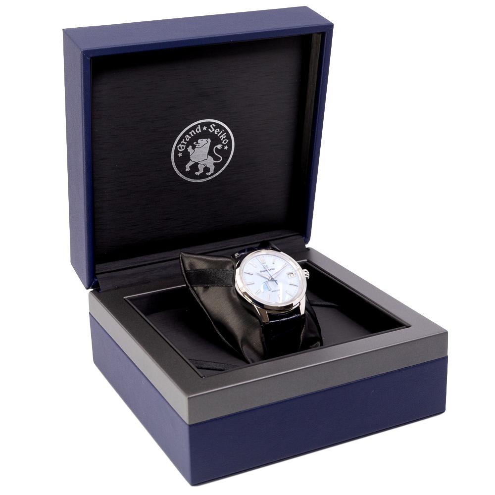 Grand Seiko Men's SBGA407G Elegance Blue Dial Watch