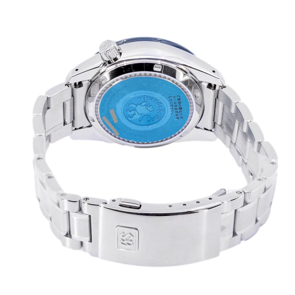 Grand Seiko Men's SBGE255G Sport GMT Blue Dial Watch