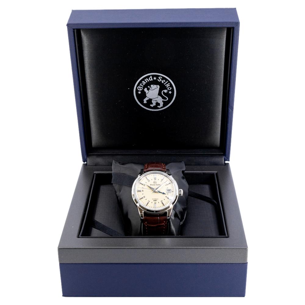 Grand Seiko Men's SBGM221G Elegance Beige Dial Watch