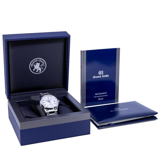 Grand Seiko Herrenuhr SLGH005 Heritage Silbernes Zifferblatt