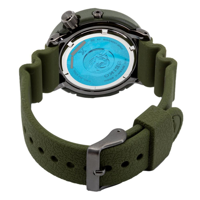 Seiko Men's SNE535P1 Prospex Solar Green Dial Watch