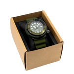 Seiko Men's SNE535P1 Prospex Solar Green Dial Watch