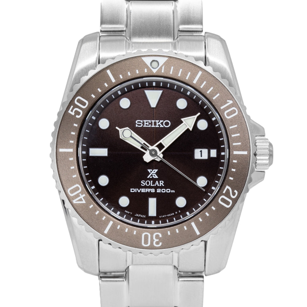 Seiko Men's SNE571P1 Prospex Date Display Solar Watch